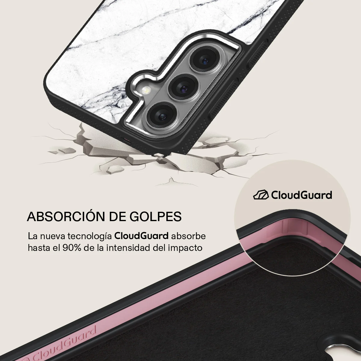 Satin White - Samsung Galaxy S26 Funda - Image 21
