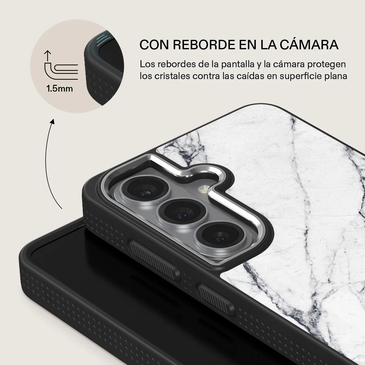 Satin White - Samsung Galaxy S26 Funda - Image 22