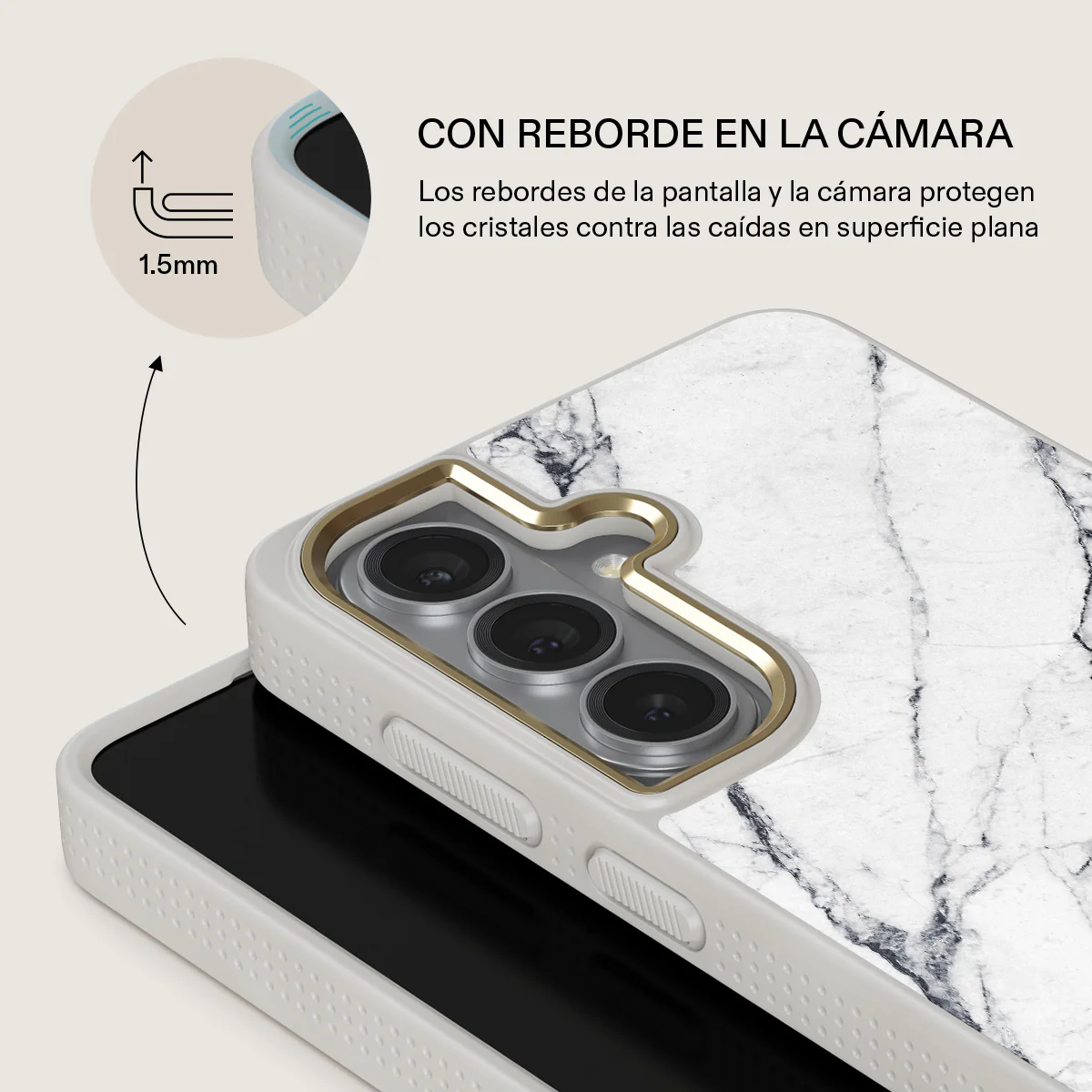 Satin White - Samsung Galaxy S26 Funda - Image 29