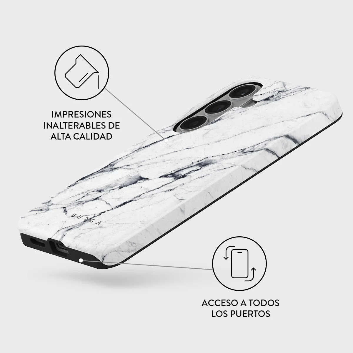 Satin White - Samsung Galaxy S26 Funda - Image 3