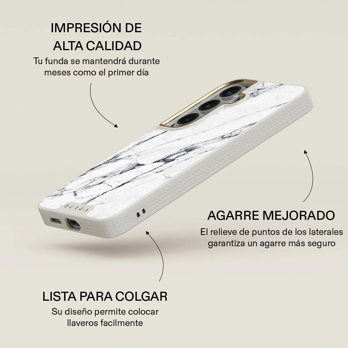 Satin White - Samsung Galaxy S26 Funda - Image 30