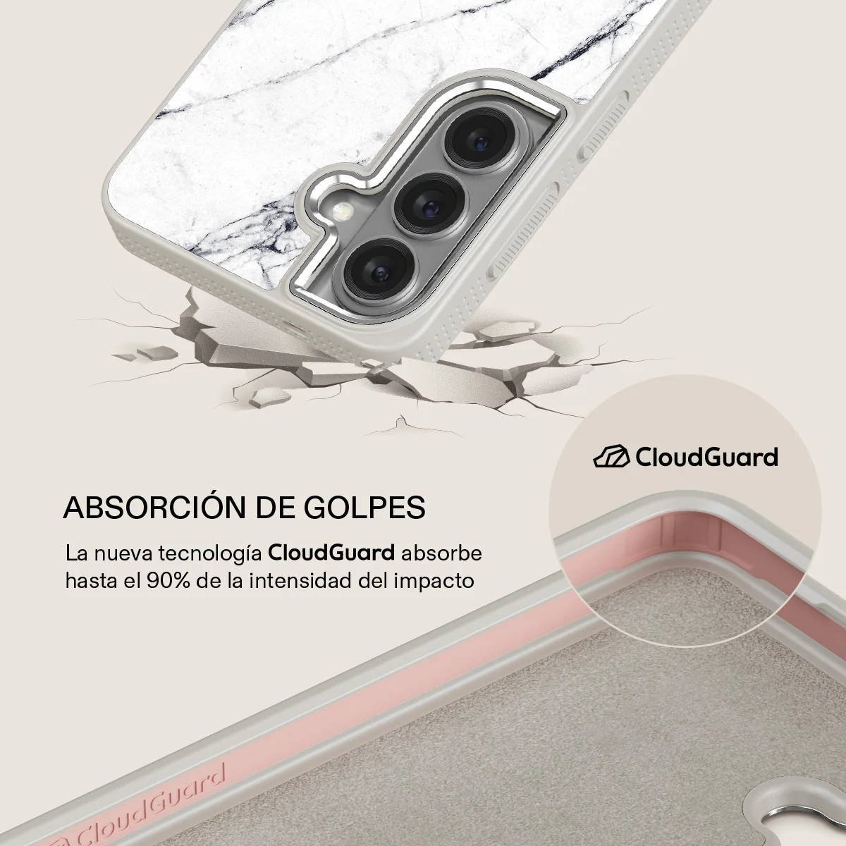 Satin White - Samsung Galaxy S26 Funda - Image 35