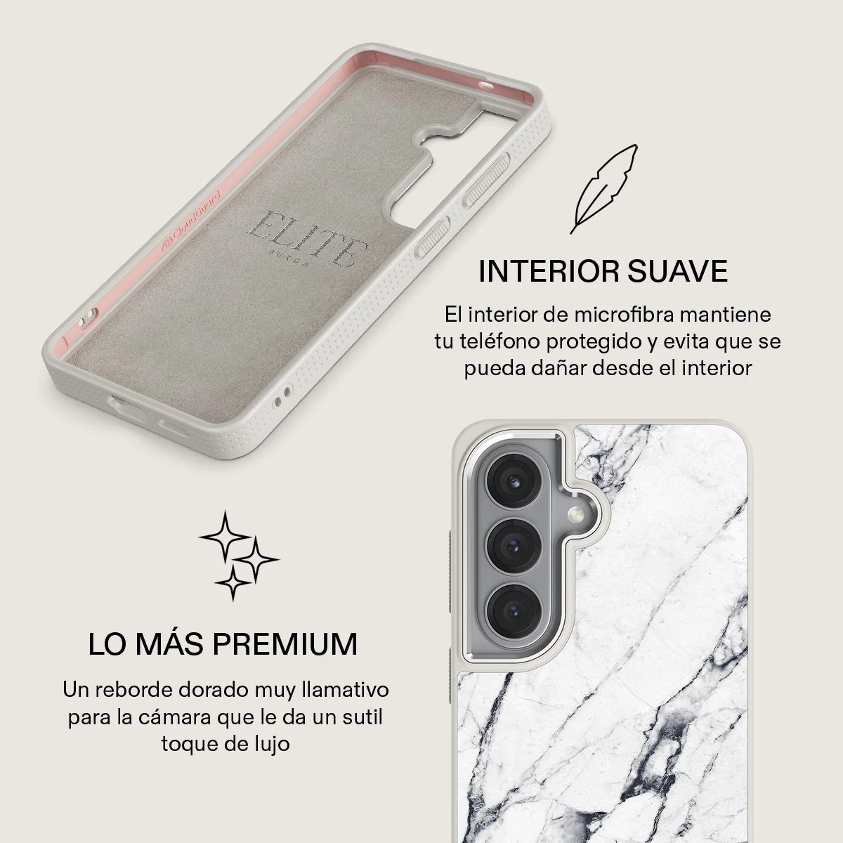 Satin White - Samsung Galaxy S26 Funda - Image 38