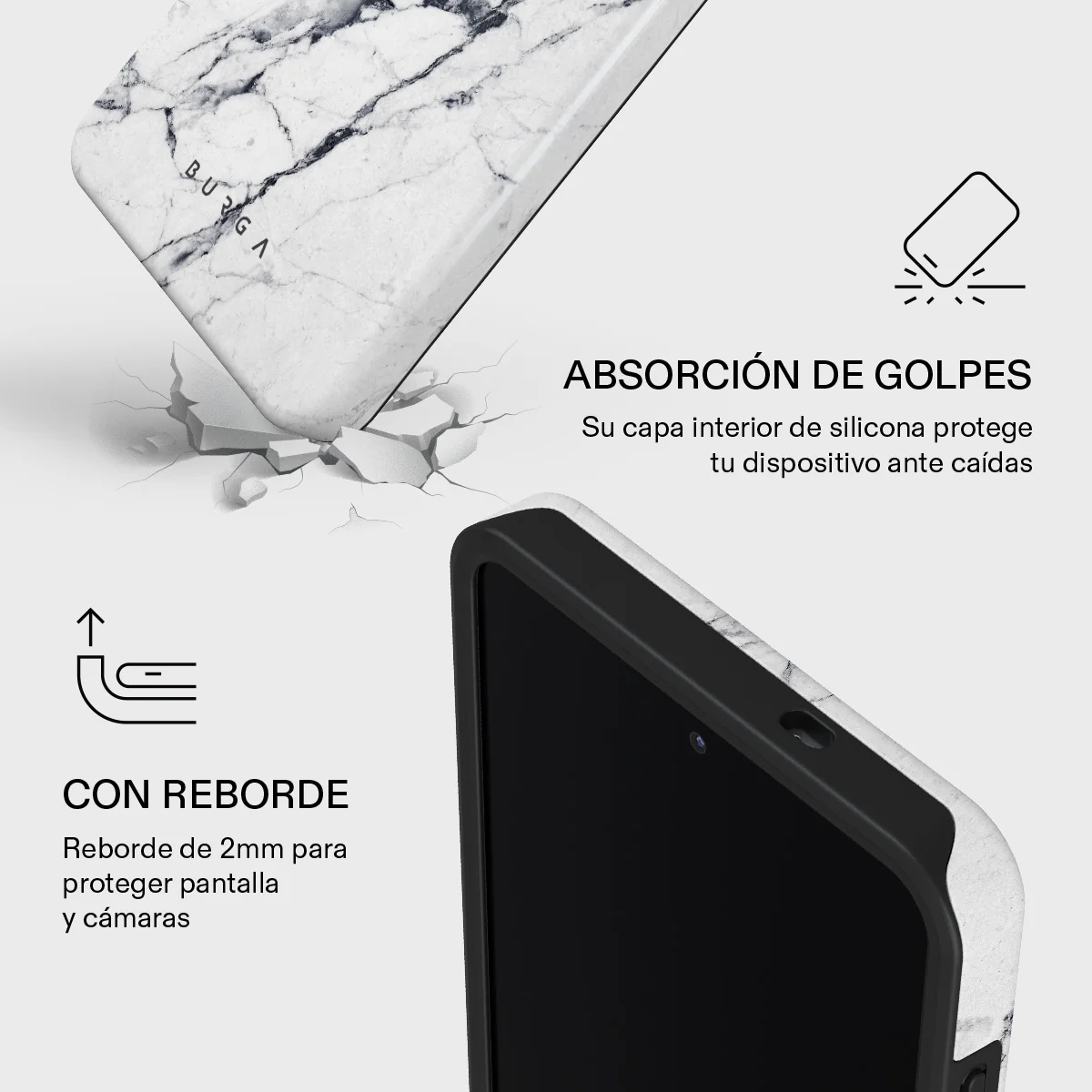 Satin White - Samsung Galaxy S26 Funda - Image 4
