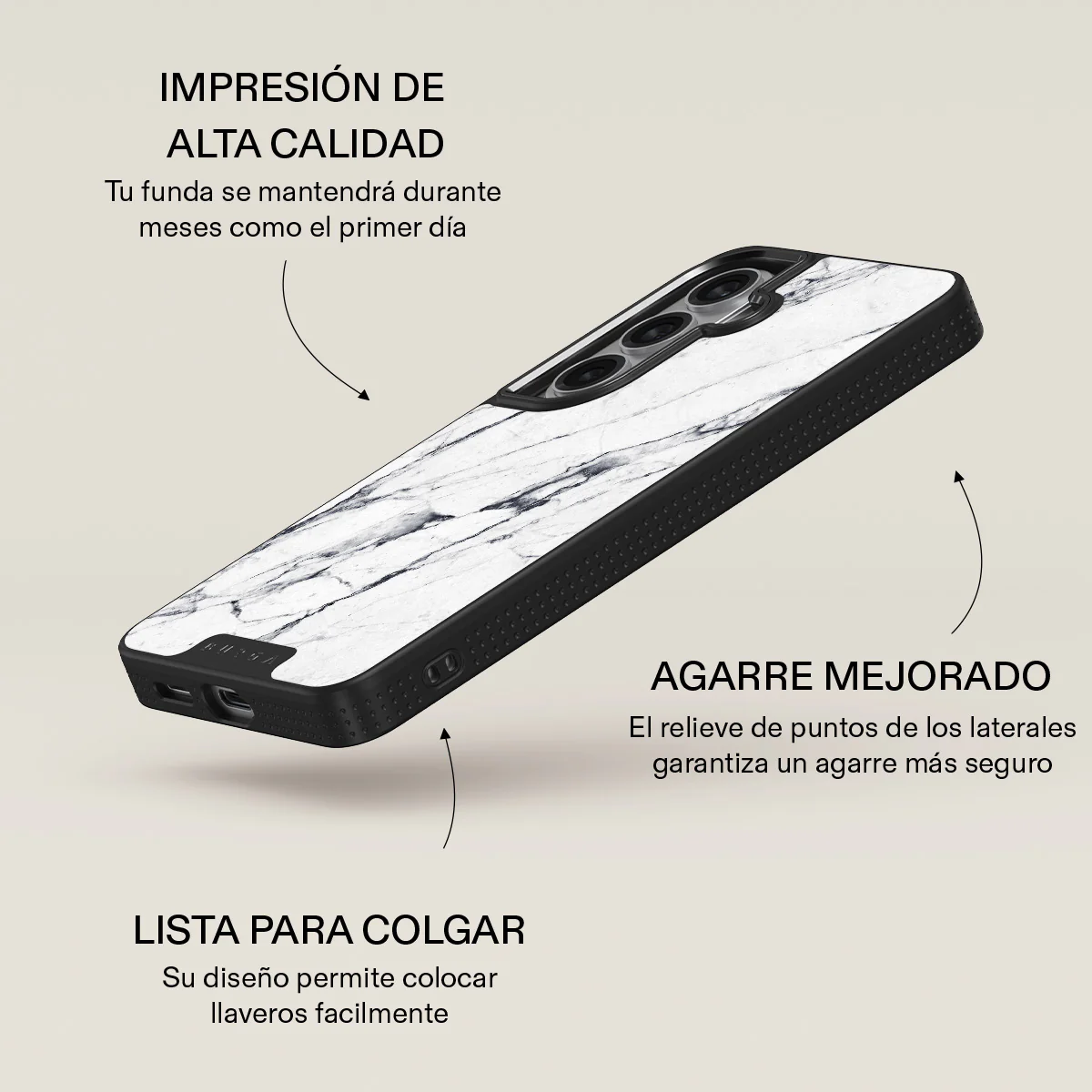 Satin White - Samsung Galaxy S26 Plus Funda - Image 16