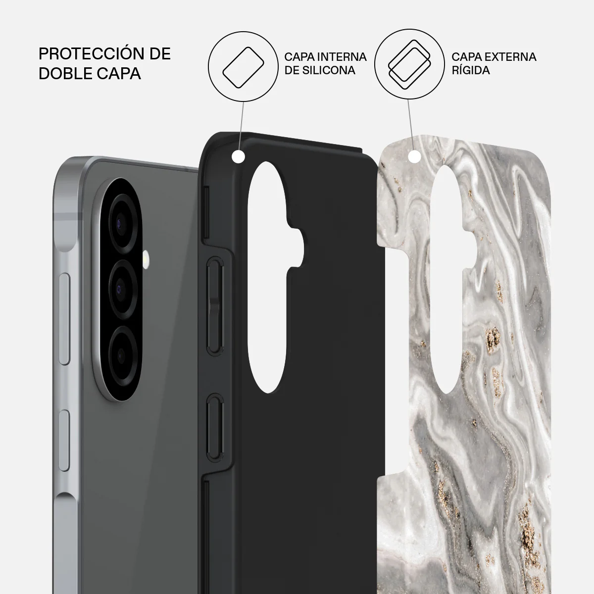 Snowstorm - Samsung Galaxy A57 5G Funda - Image 2