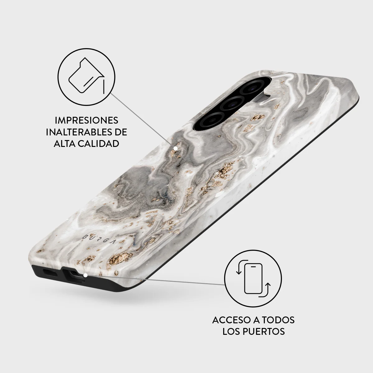 Snowstorm - Samsung Galaxy A57 5G Funda - Image 3