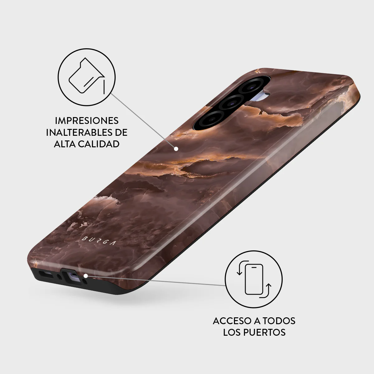 Fire Wood - Samsung Galaxy A37 5G Funda - Image 3