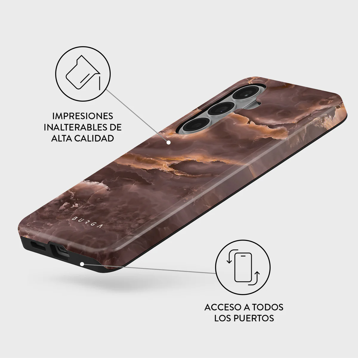 Fire Wood - Samsung Galaxy S26 Funda - Image 3