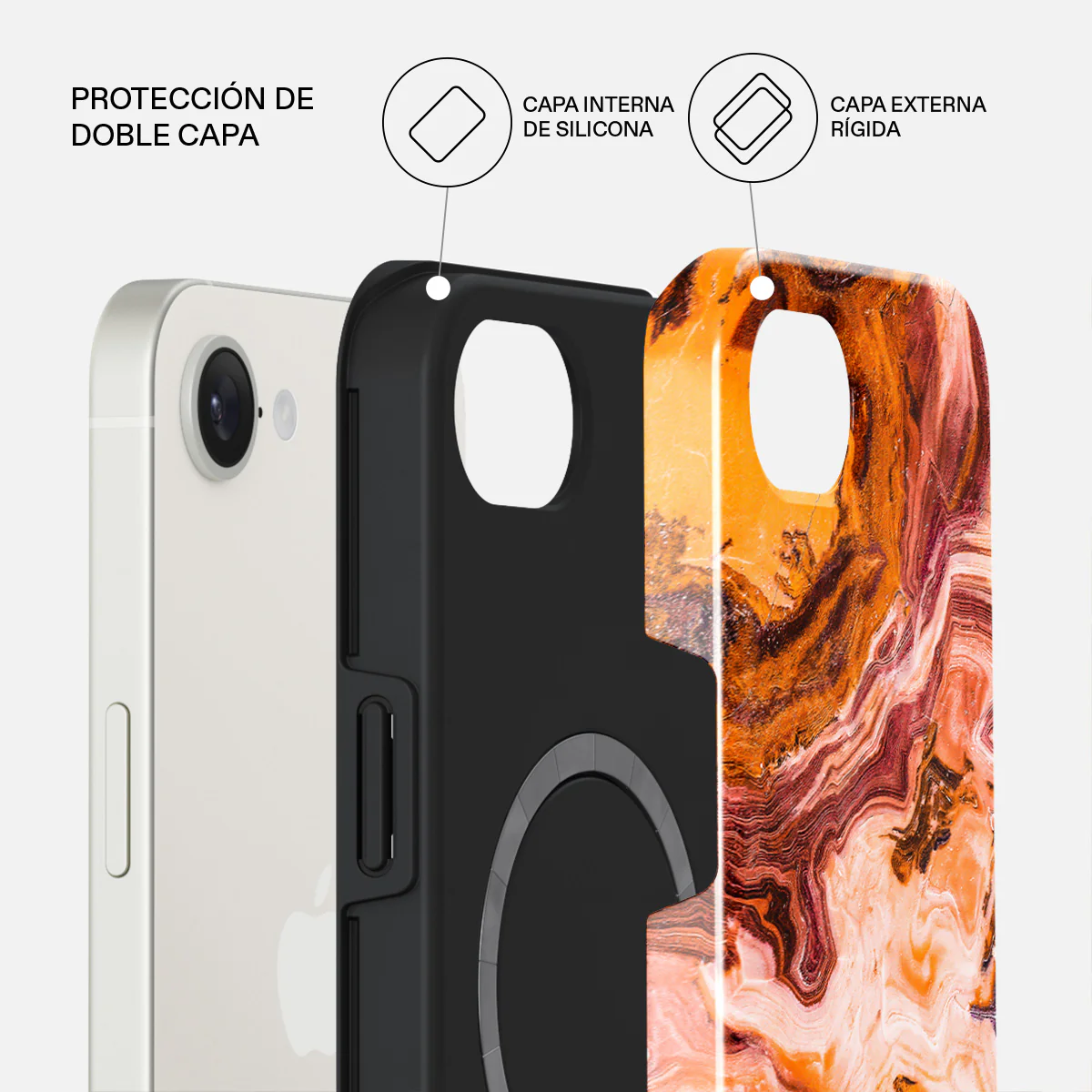Pumpkin Spice - iPhone 17e Funda - Image 2