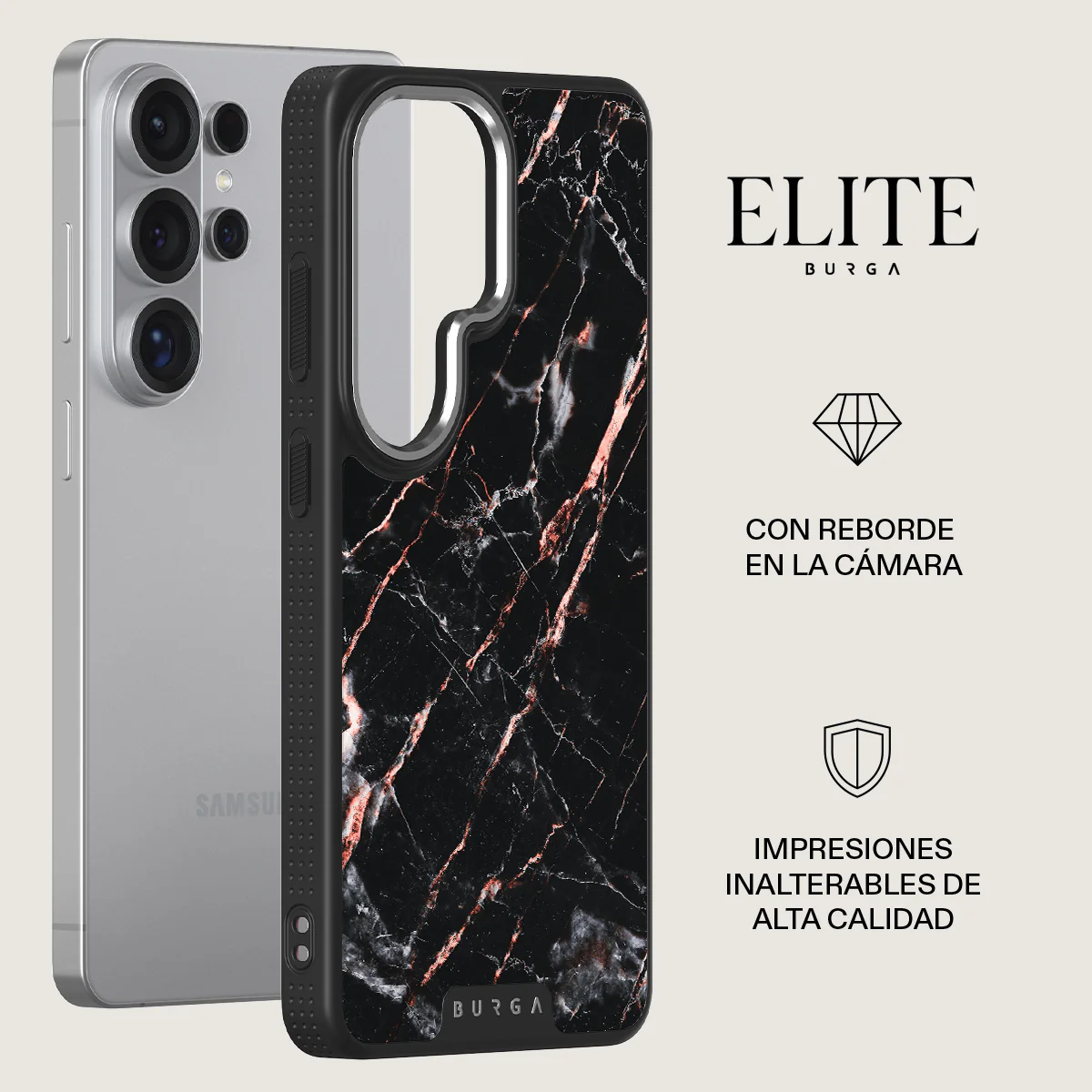 Rose Gold Marble - Samsung Galaxy S26 Ultra Funda - Image 20