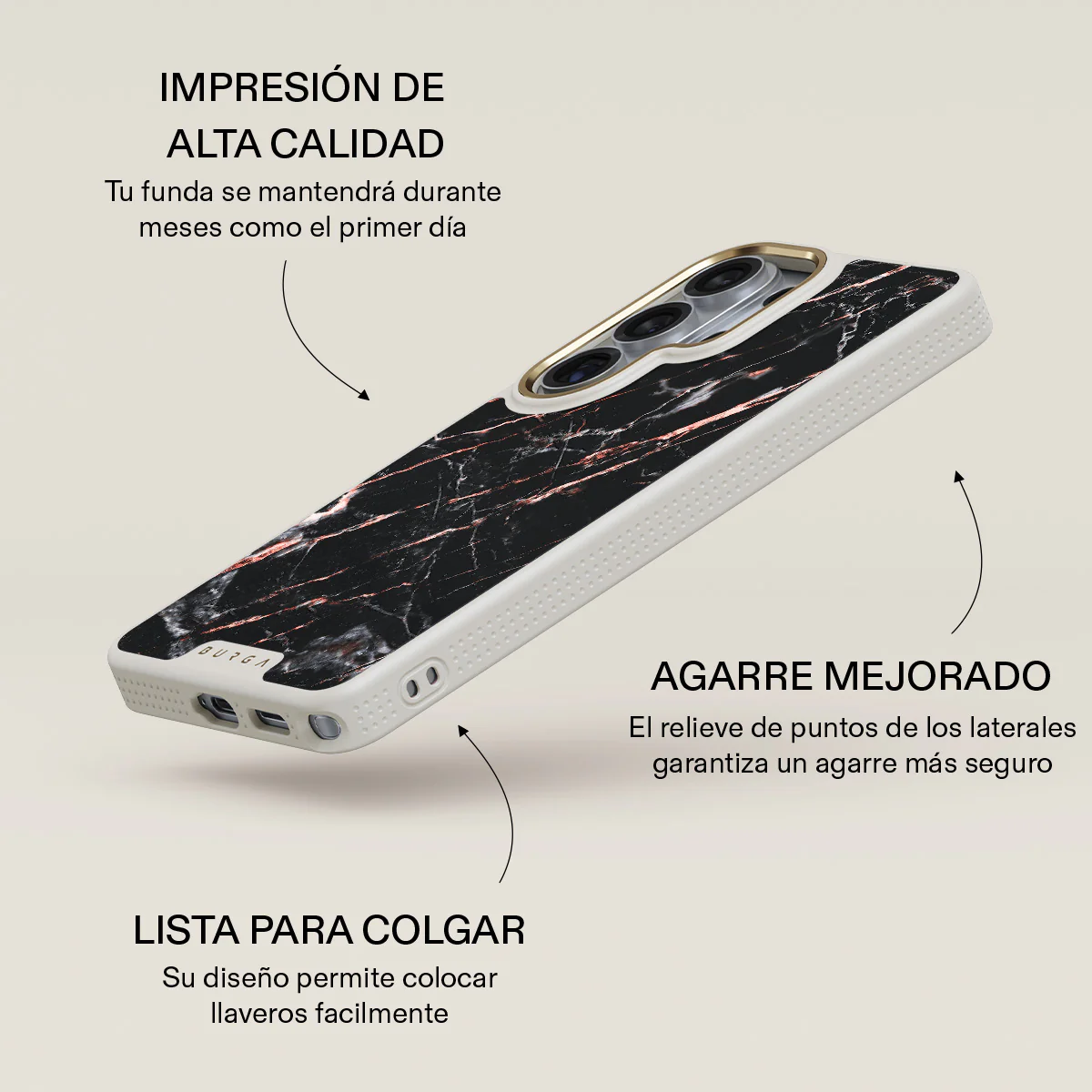 Rose Gold Marble - Samsung Galaxy S26 Ultra Funda - Image 30