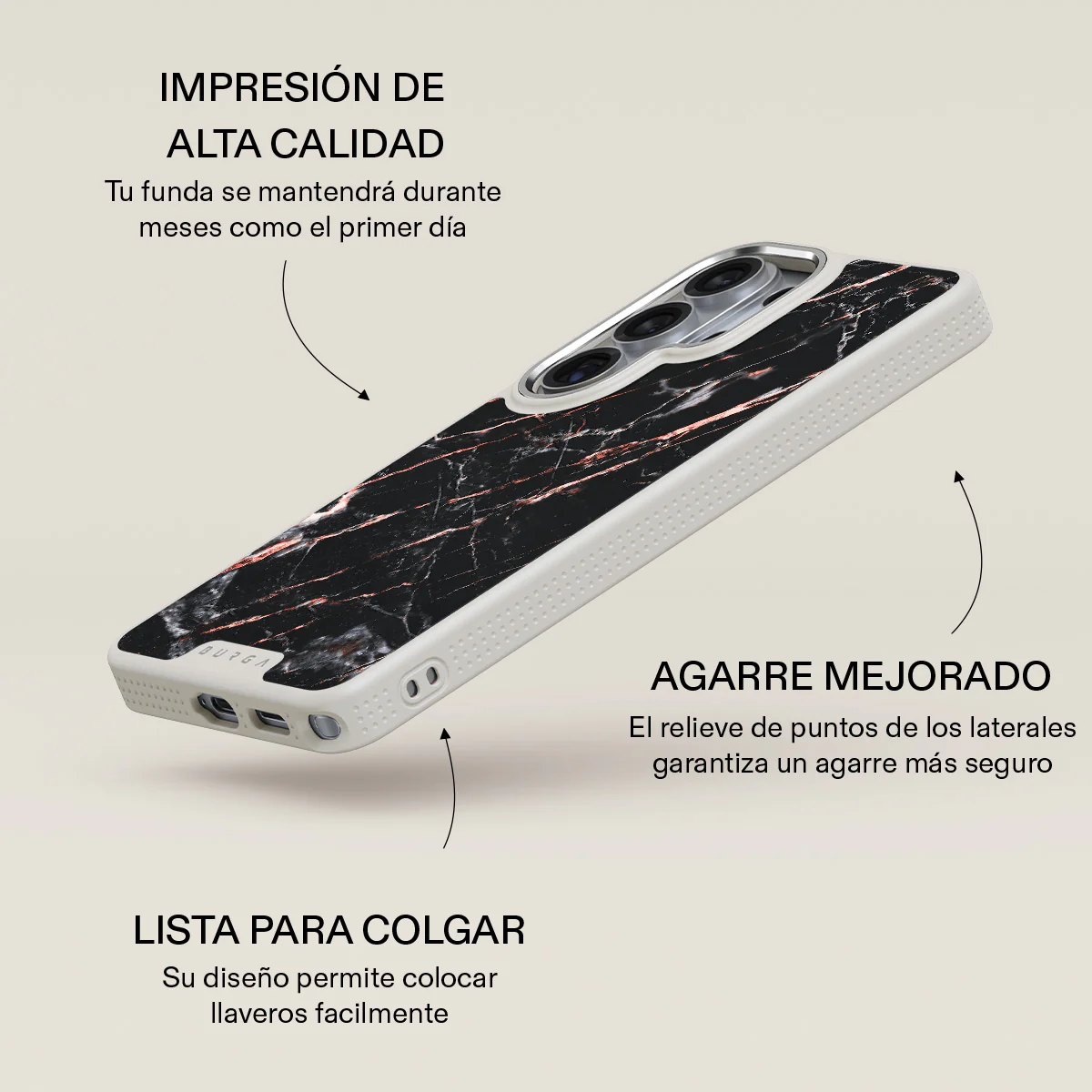 Rose Gold Marble - Samsung Galaxy S26 Ultra Funda - Image 37