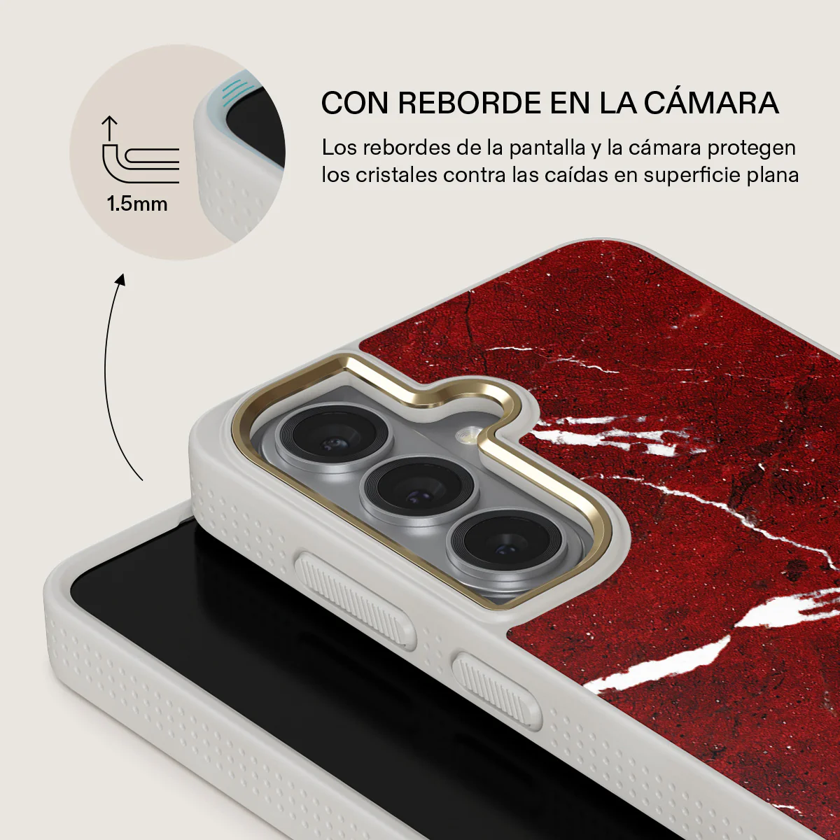 Iconic Red Ruby - Samsung Galaxy S26 Funda - Image 29