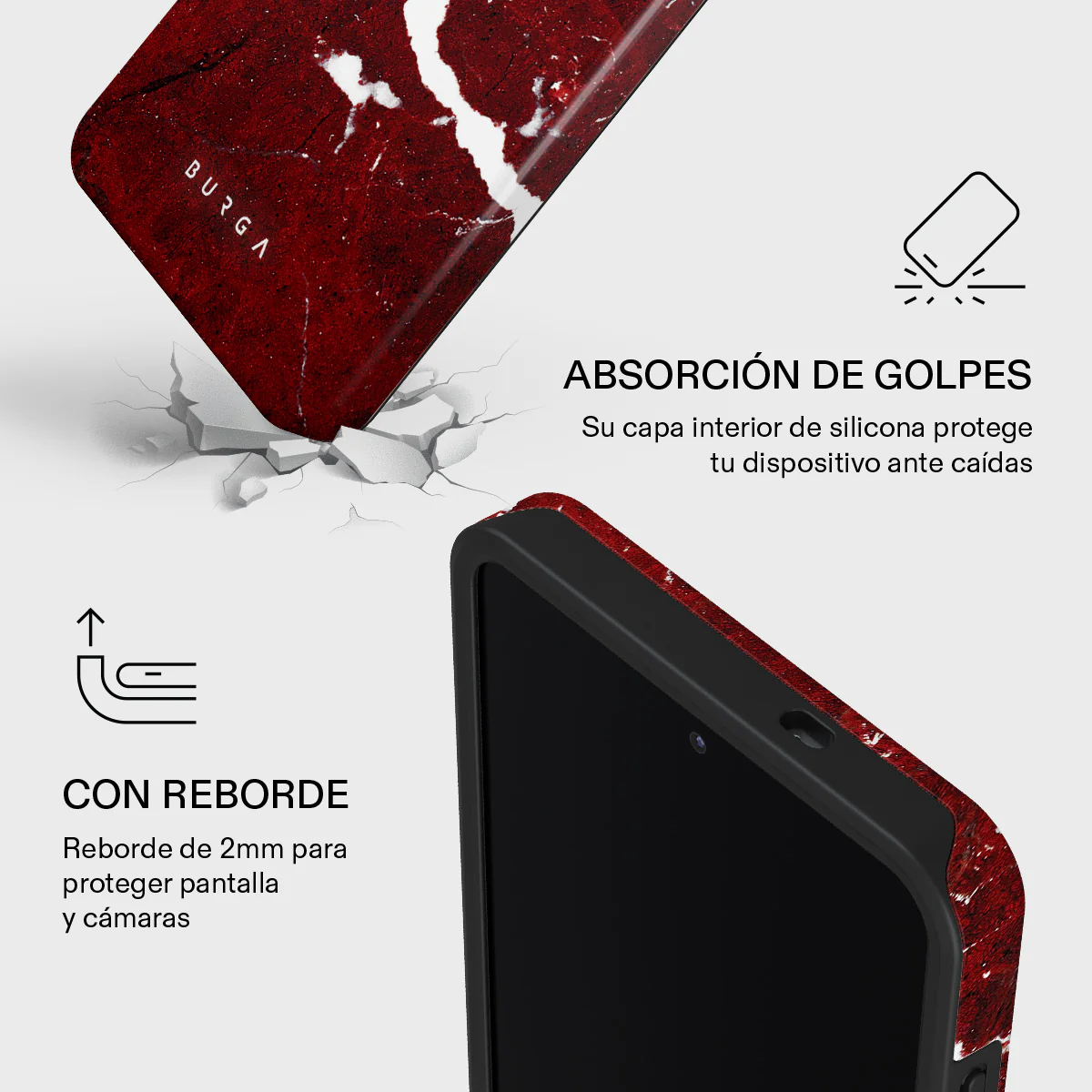 Iconic Red Ruby - Samsung Galaxy S26 Funda - Image 4