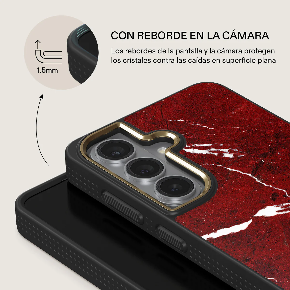 Iconic Red Ruby - Samsung Galaxy S26 Funda - Image 8