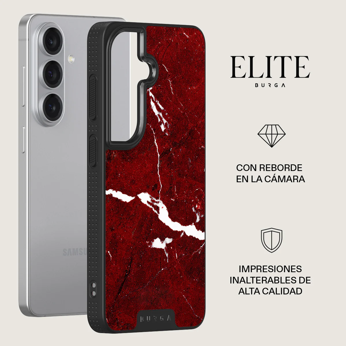 Iconic Red Ruby - Samsung Galaxy S26 Plus Funda - Image 13