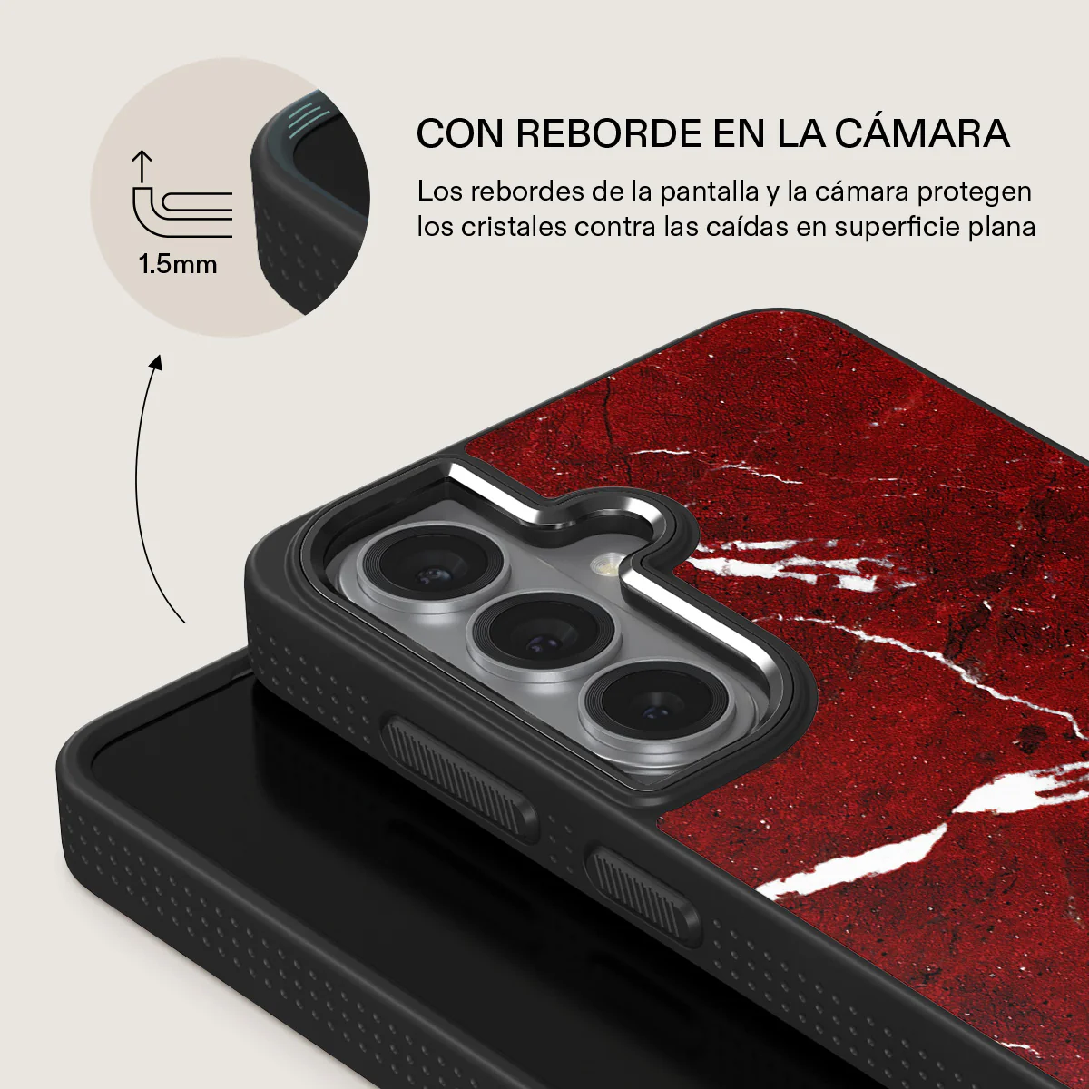 Iconic Red Ruby - Samsung Galaxy S26 Plus Funda - Image 15