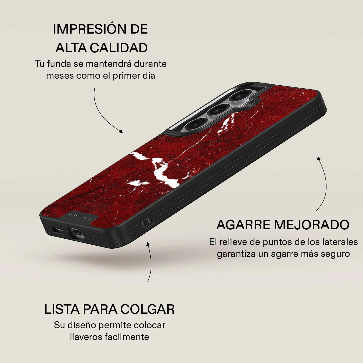 Iconic Red Ruby - Samsung Galaxy S26 Plus Funda - Image 16