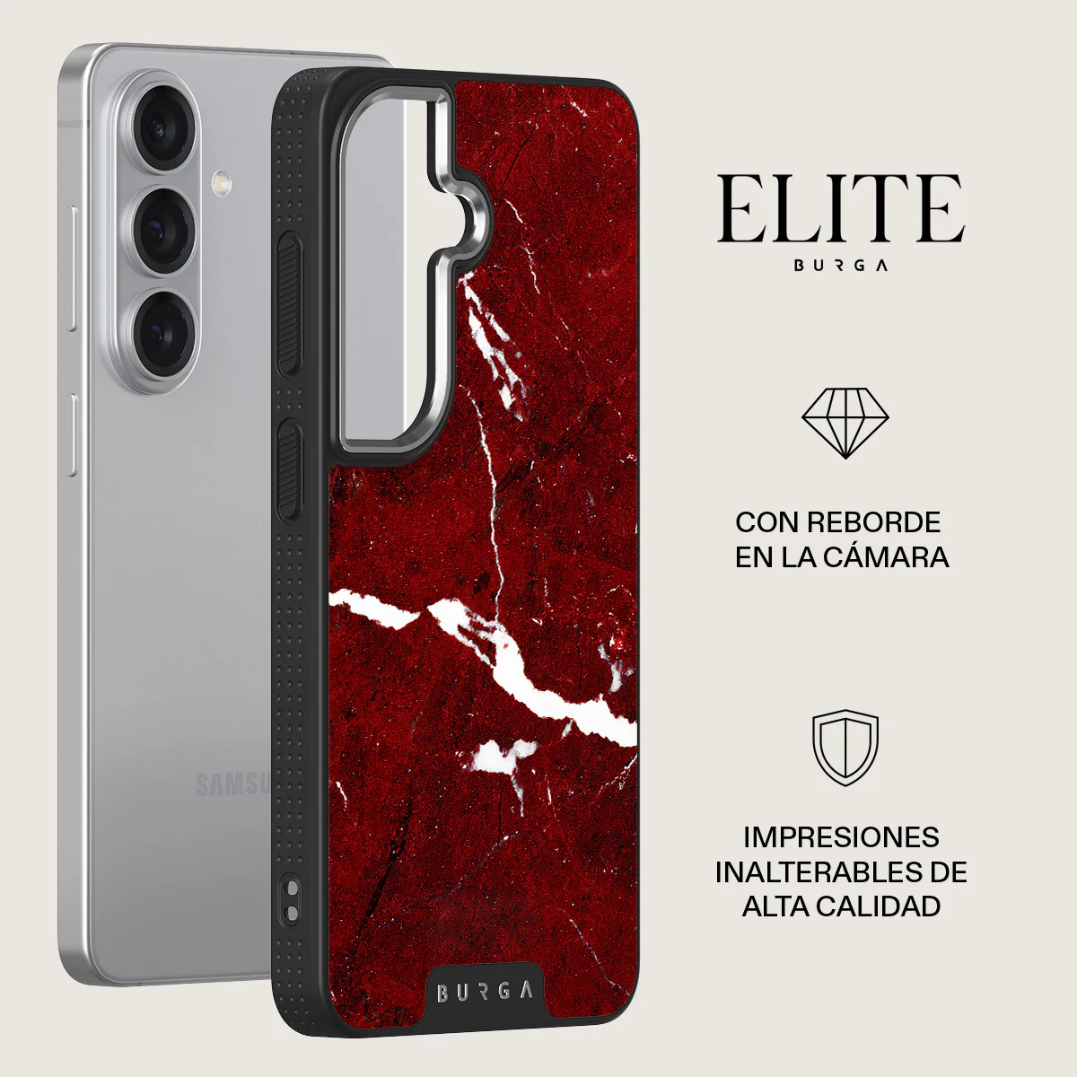 Iconic Red Ruby - Samsung Galaxy S26 Plus Funda - Image 20