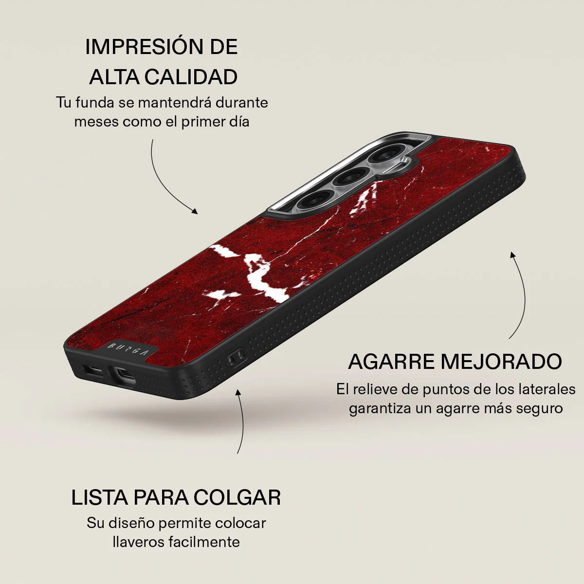 Iconic Red Ruby - Samsung Galaxy S26 Plus Funda - Image 23