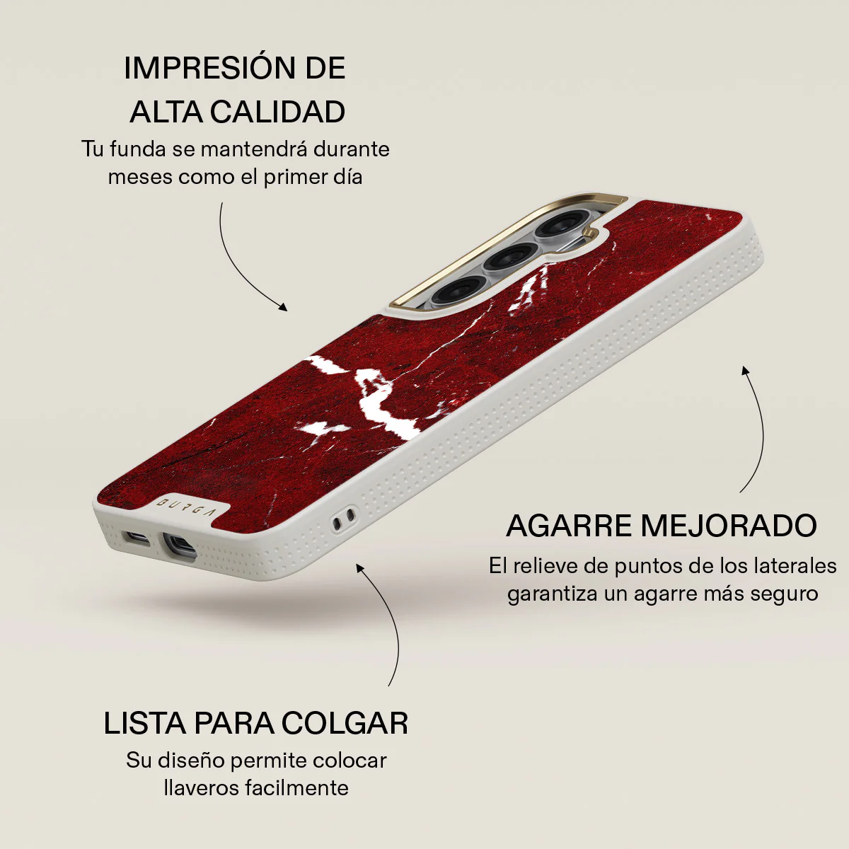Iconic Red Ruby - Samsung Galaxy S26 Plus Funda - Image 30