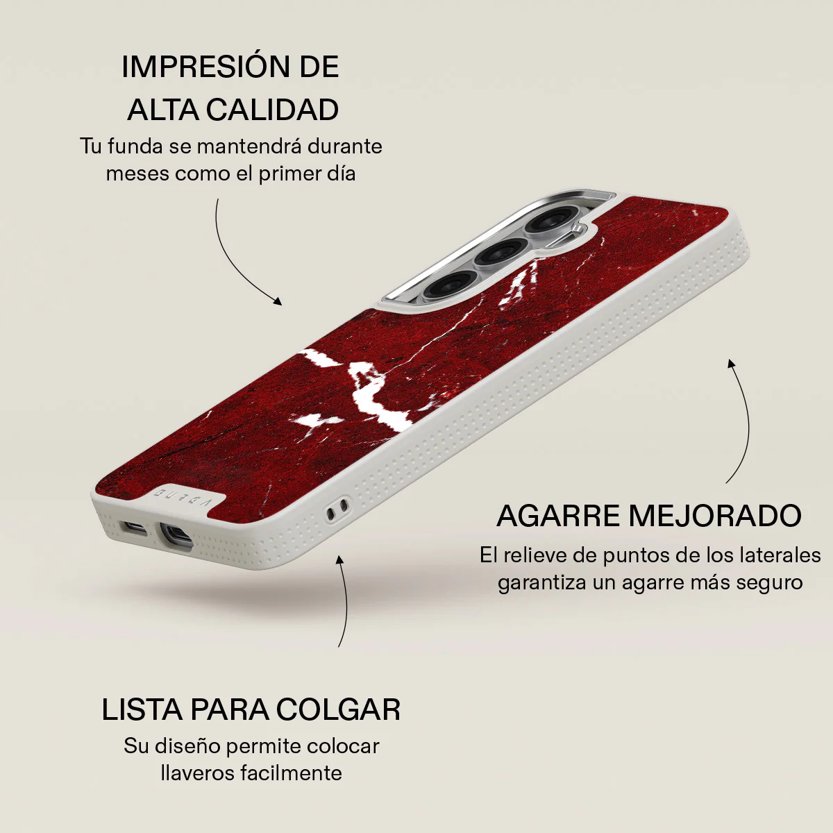 Iconic Red Ruby - Samsung Galaxy S26 Plus Funda - Image 37
