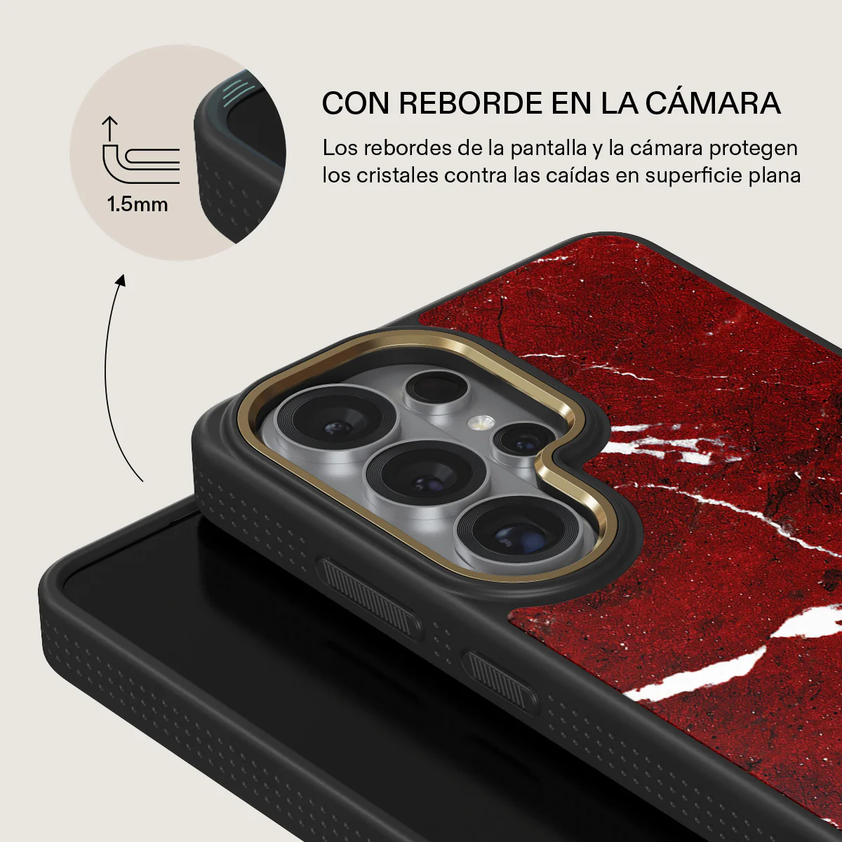 Iconic Red Ruby - Samsung Galaxy S26 Ultra Funda - Image 8