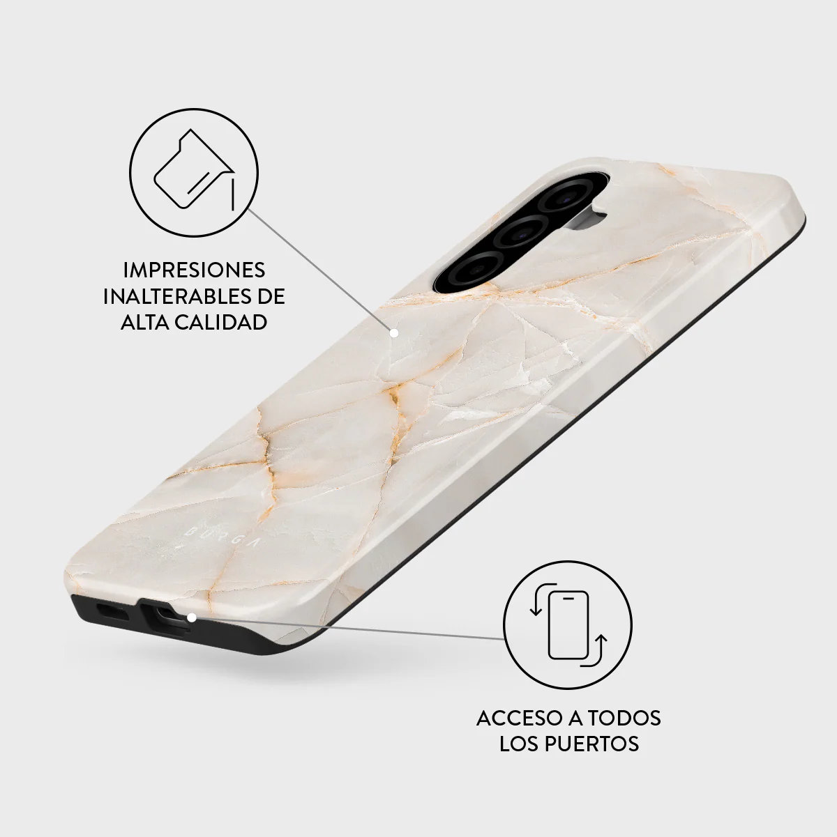 Vanilla Sand - Samsung Galaxy A57 5G Funda - Image 3