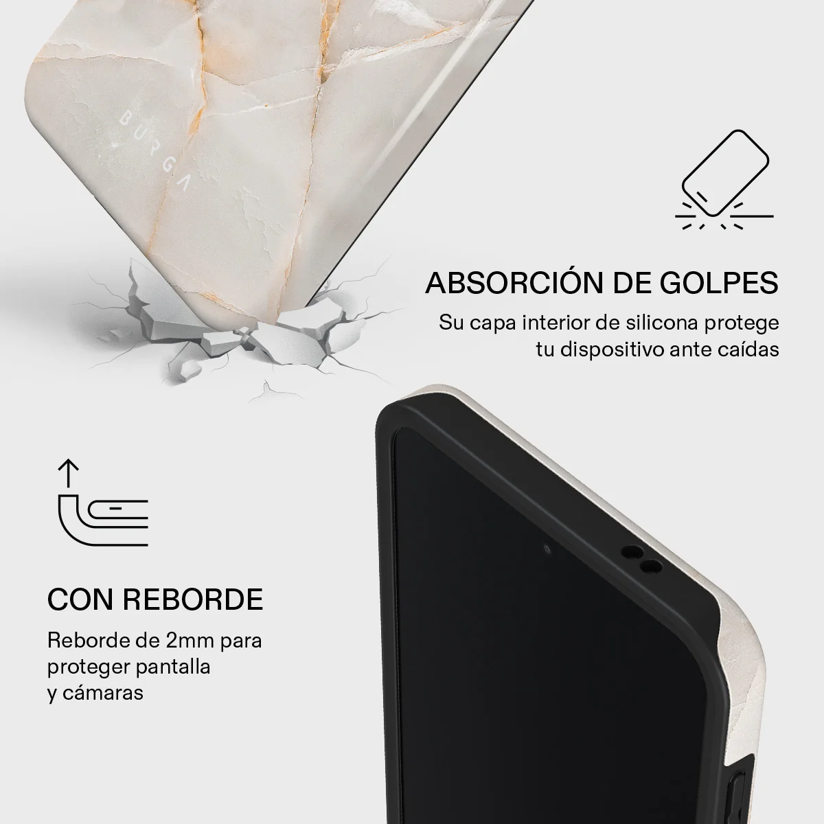 Vanilla Sand - Samsung Galaxy A57 5G Funda - Image 4
