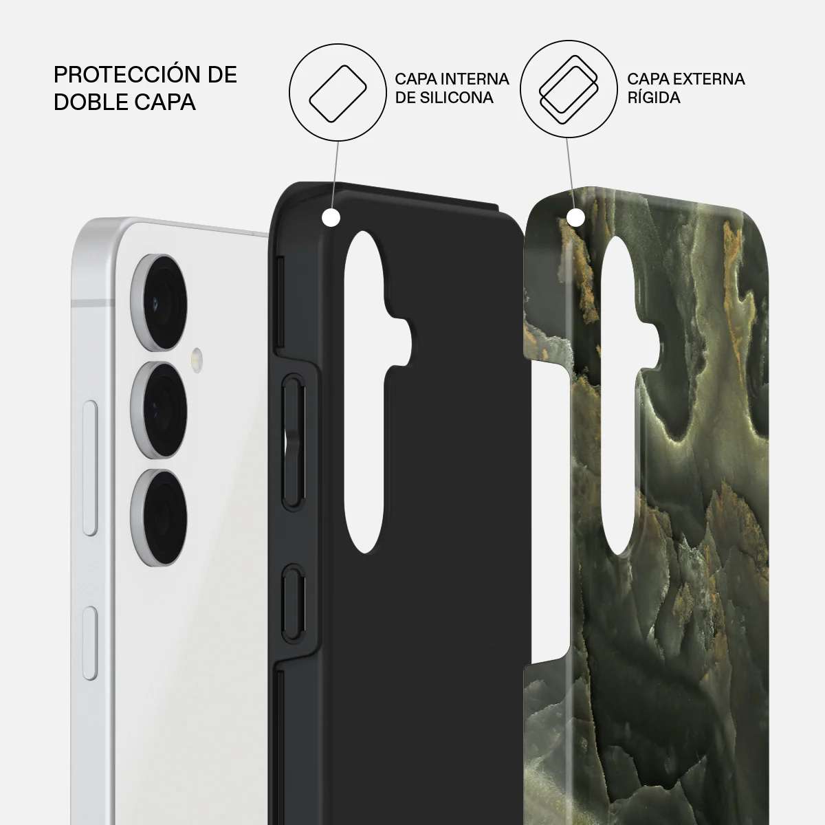 Misty Forest - Samsung Galaxy S25 FE Funda - Image 2