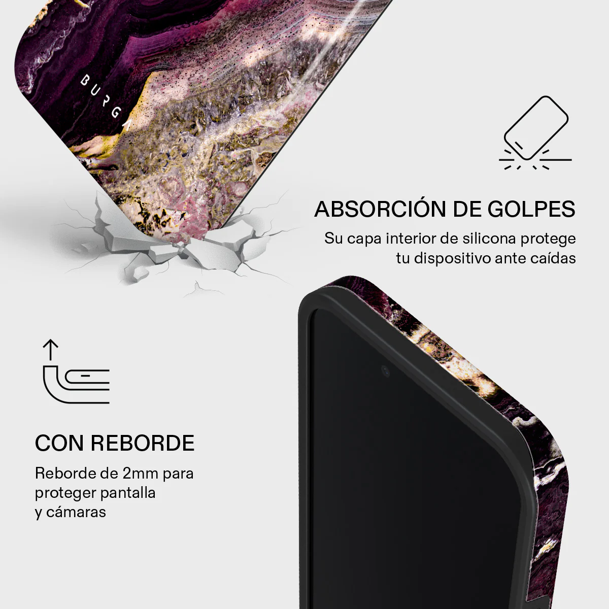 Purple Skies - iPhone 17e Funda - Image 4