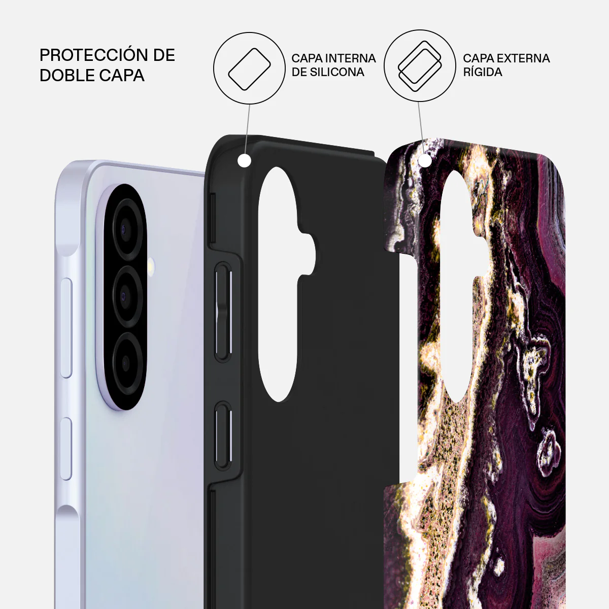 Purple Skies - Samsung Galaxy A37 5G Funda - Image 2