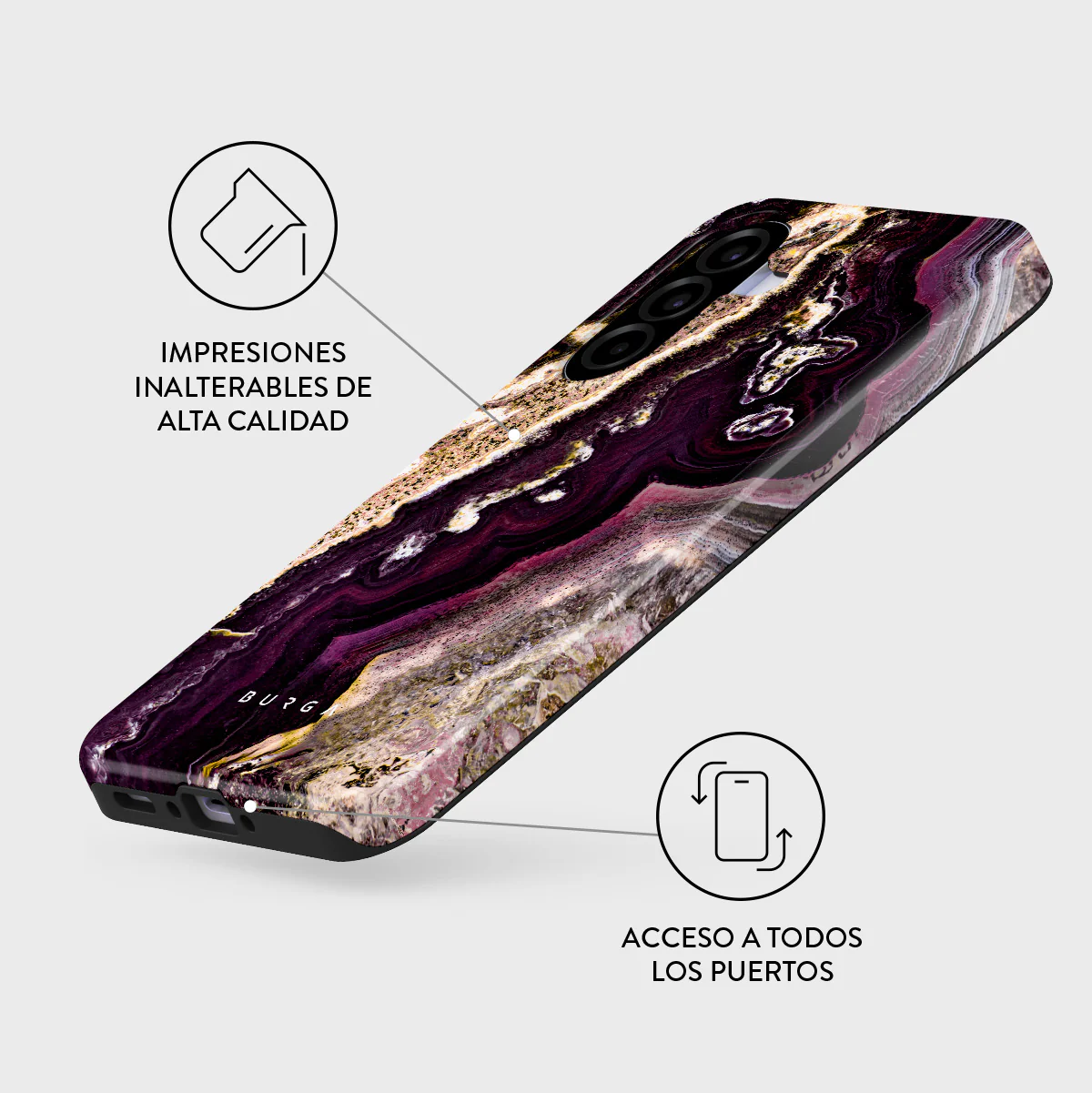 Purple Skies - Samsung Galaxy A37 5G Funda - Image 3