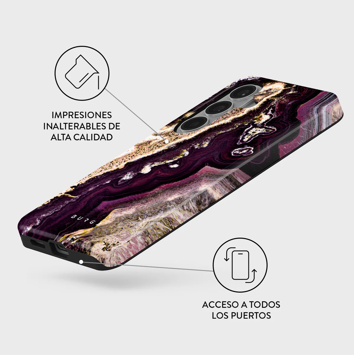 Purple Skies - Samsung Galaxy S26 Funda - Image 3