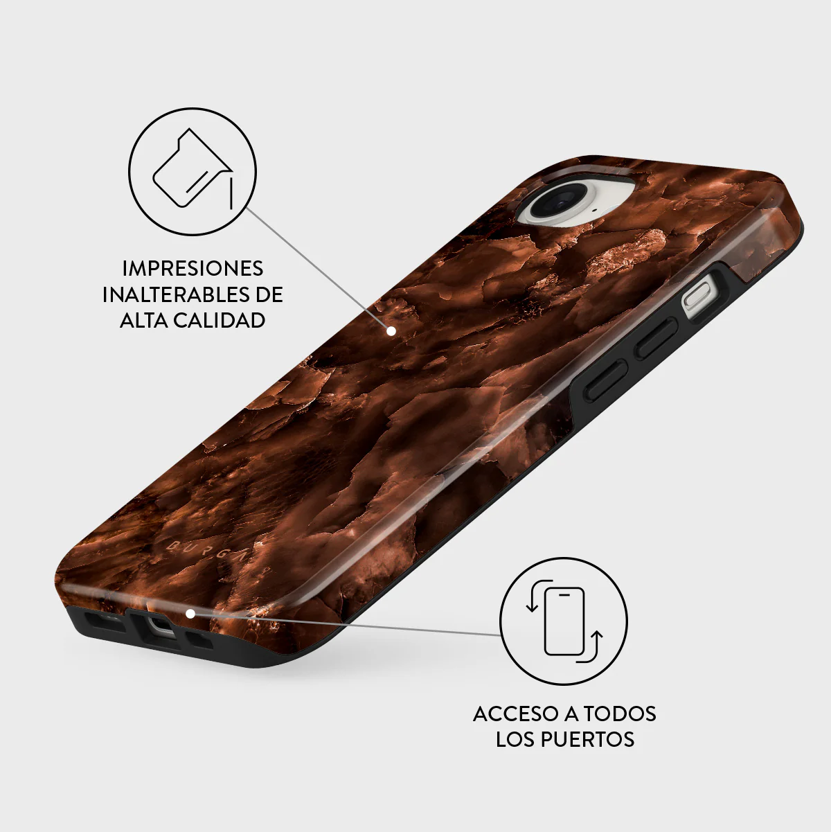 Toasted Chestnut - iPhone 17e Funda - Image 3