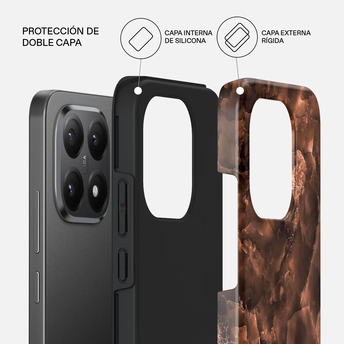 Toasted Chestnut - Xiaomi 15T Funda - Image 2