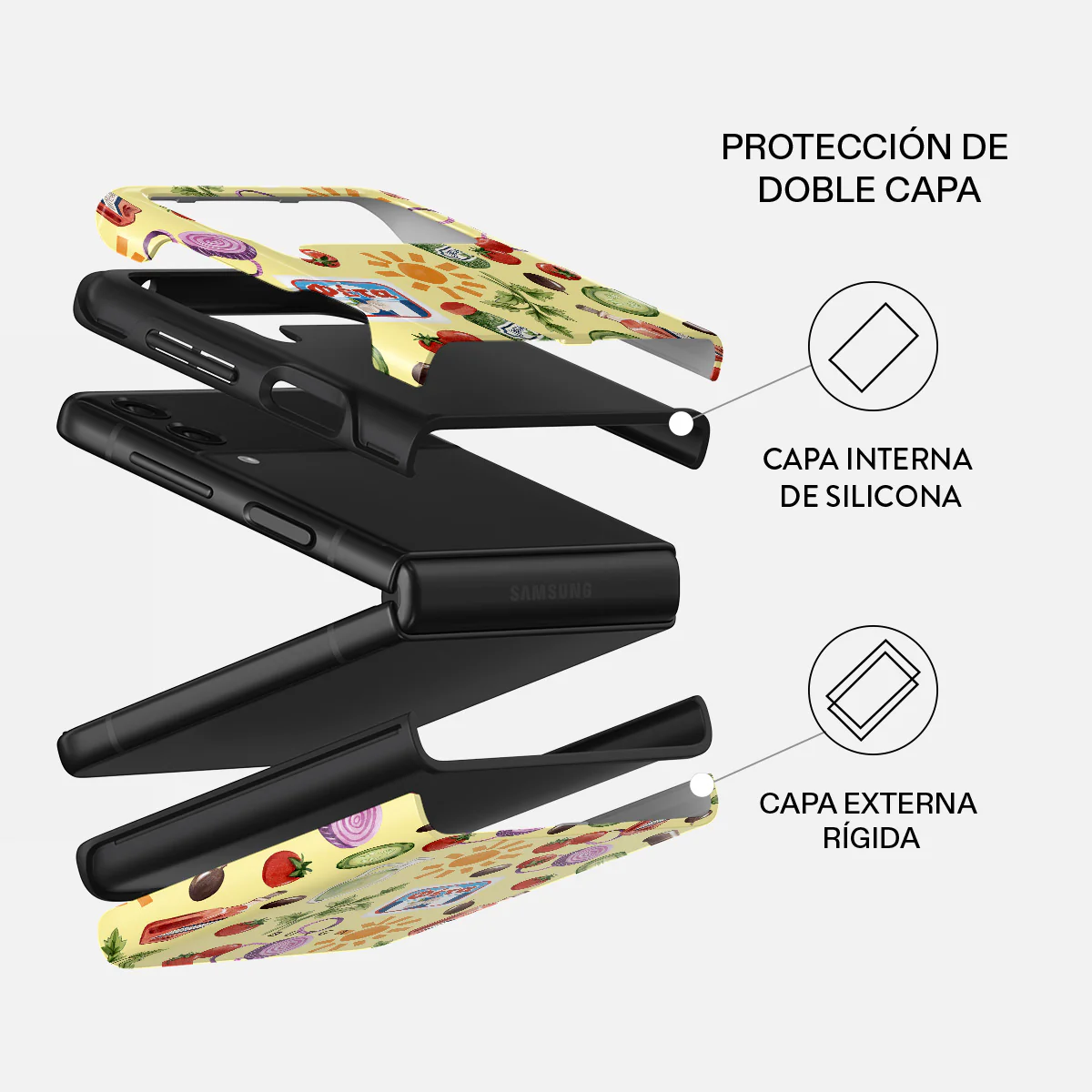 Meraki - Samsung Galaxy Z Flip 3 Funda - Image 2