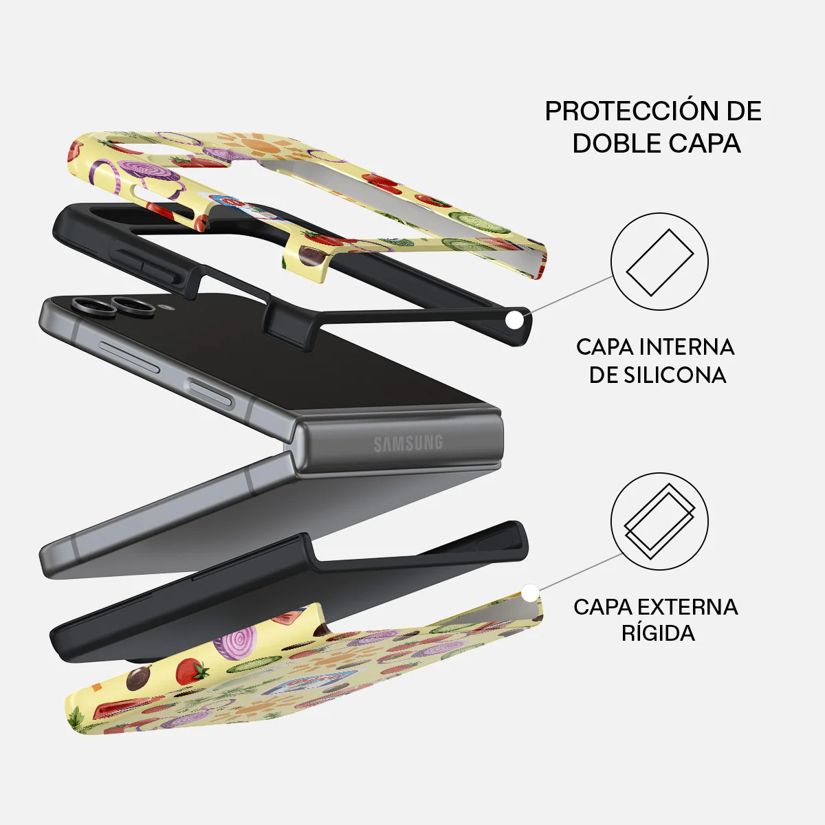 Meraki - Samsung Galaxy Z Flip 5 Funda - Image 2