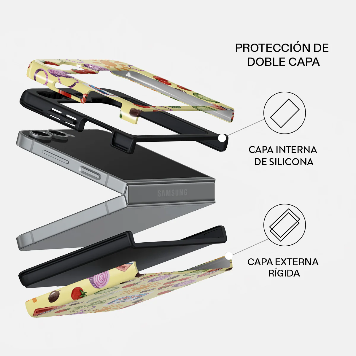 Meraki - Samsung Galaxy Z Flip 7 FE Funda - Image 2