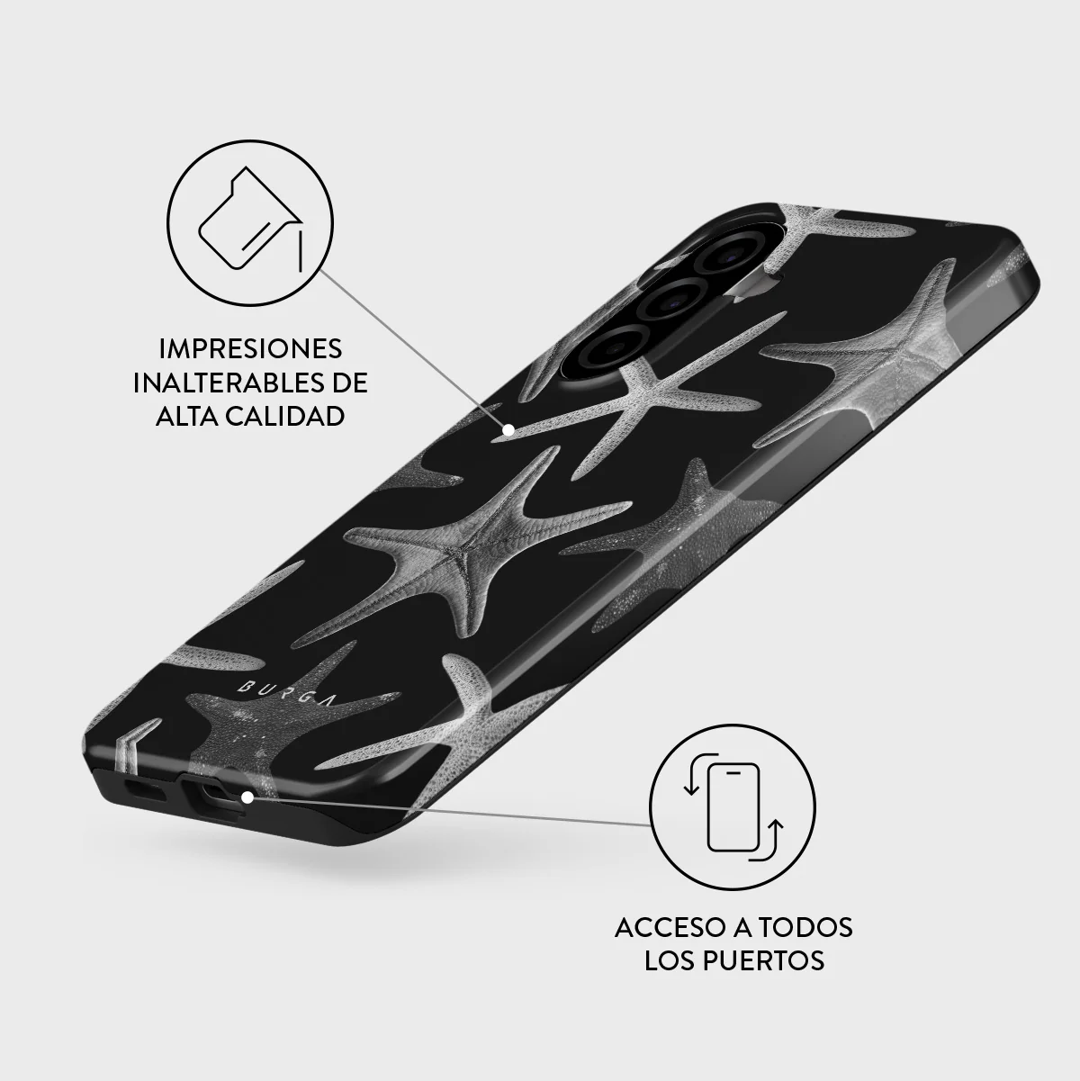 Midnight Ocean - Samsung Galaxy A57 5G Funda - Image 3