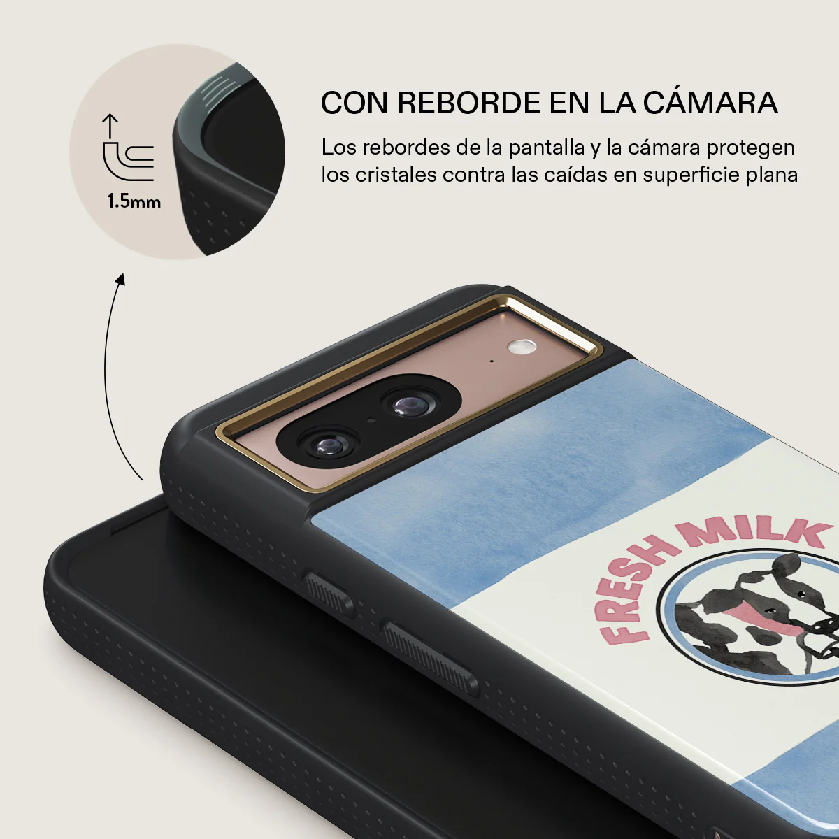 Milkshake - Google Pixel 8 Funda - Image 8