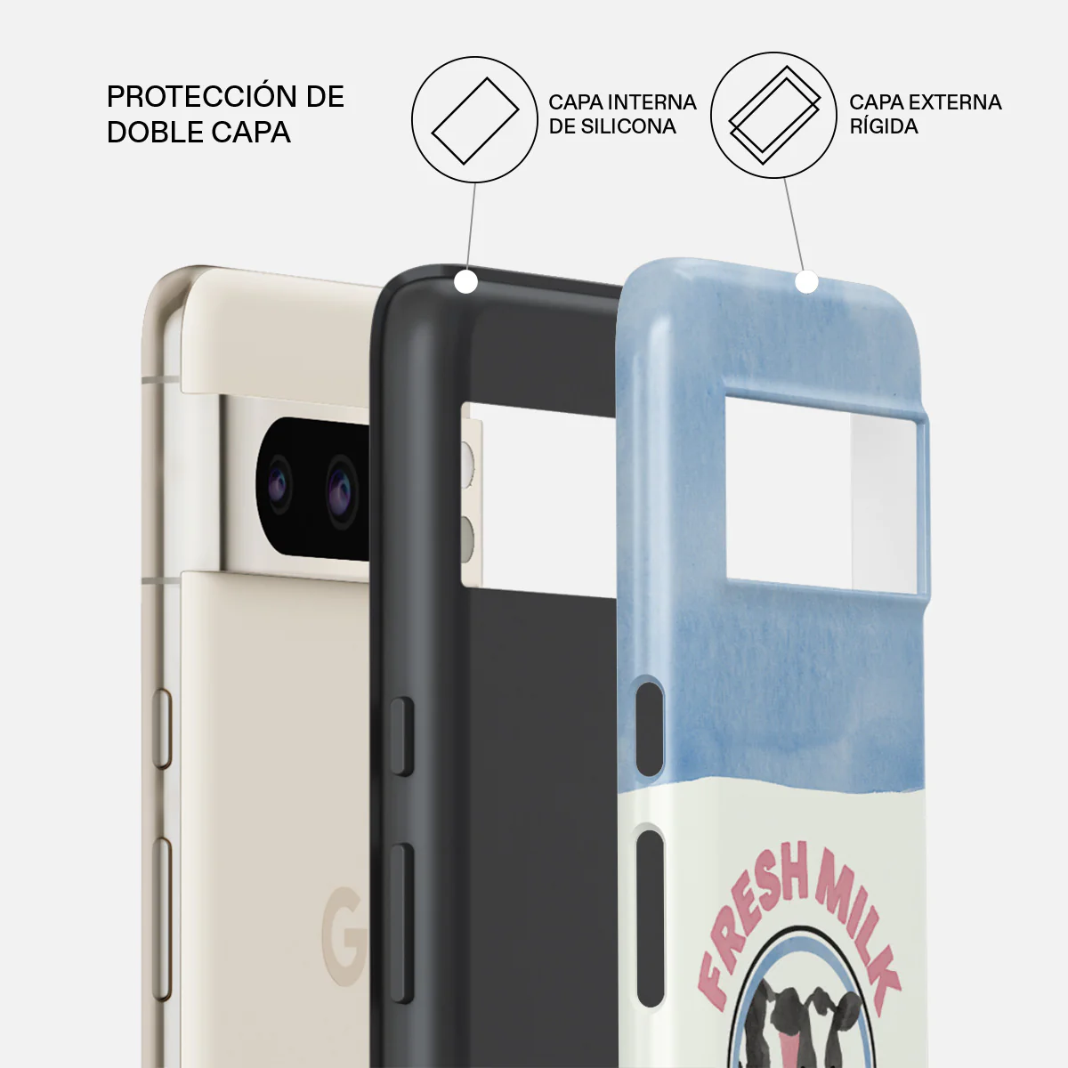 Milkshake - Google Pixel 8 Pro Funda - Image 2