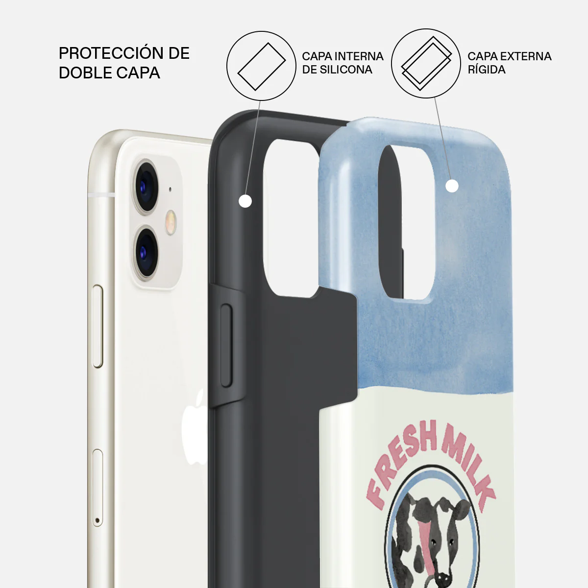 Milkshake - iPhone 11 Funda - Image 2