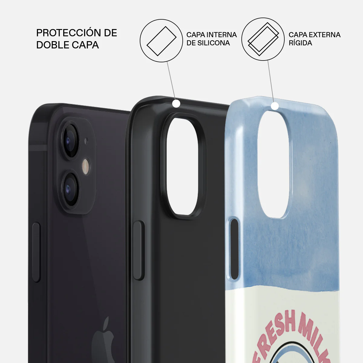 Milkshake - iPhone 12 Funda - Image 2