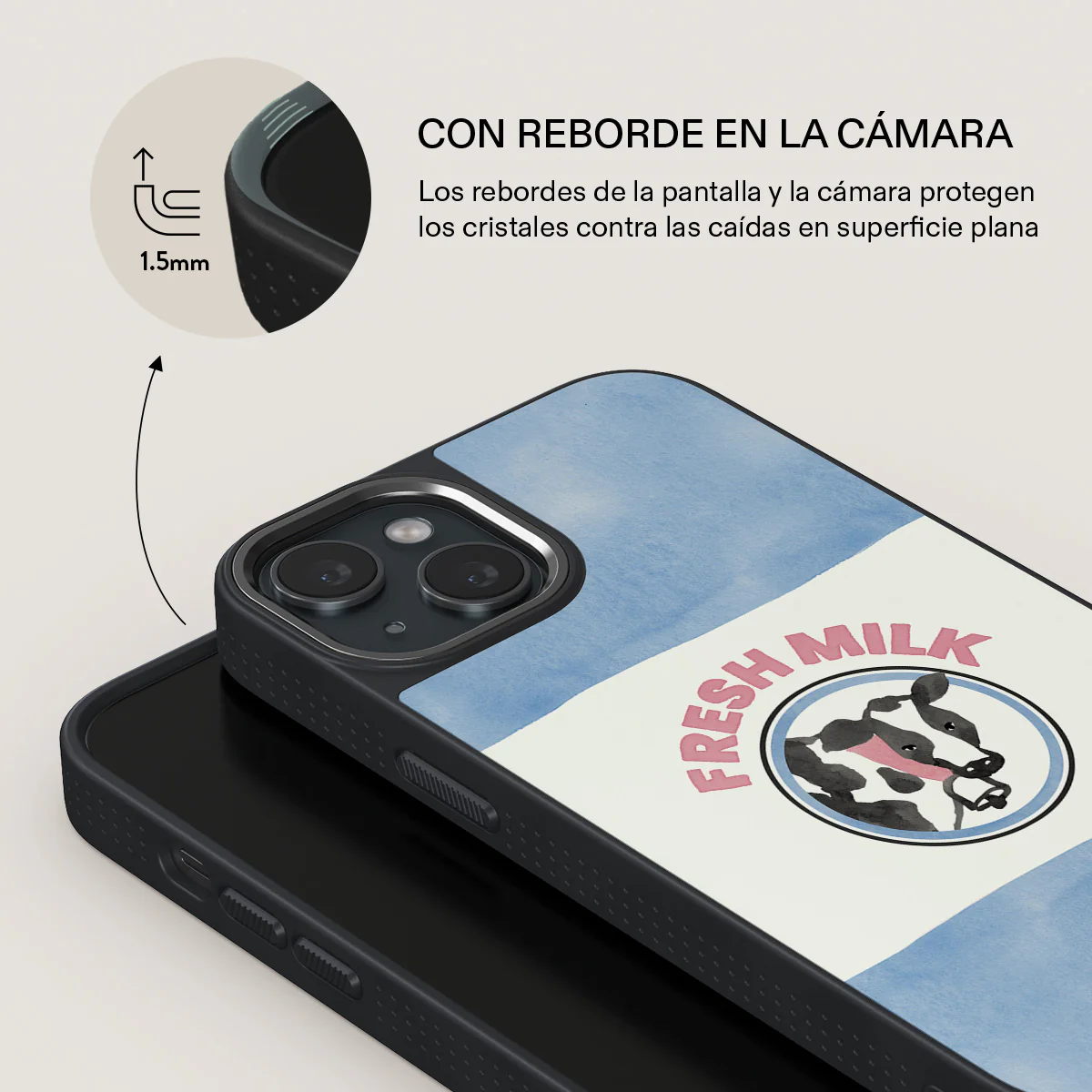 Milkshake - iPhone 15 Funda - Image 15