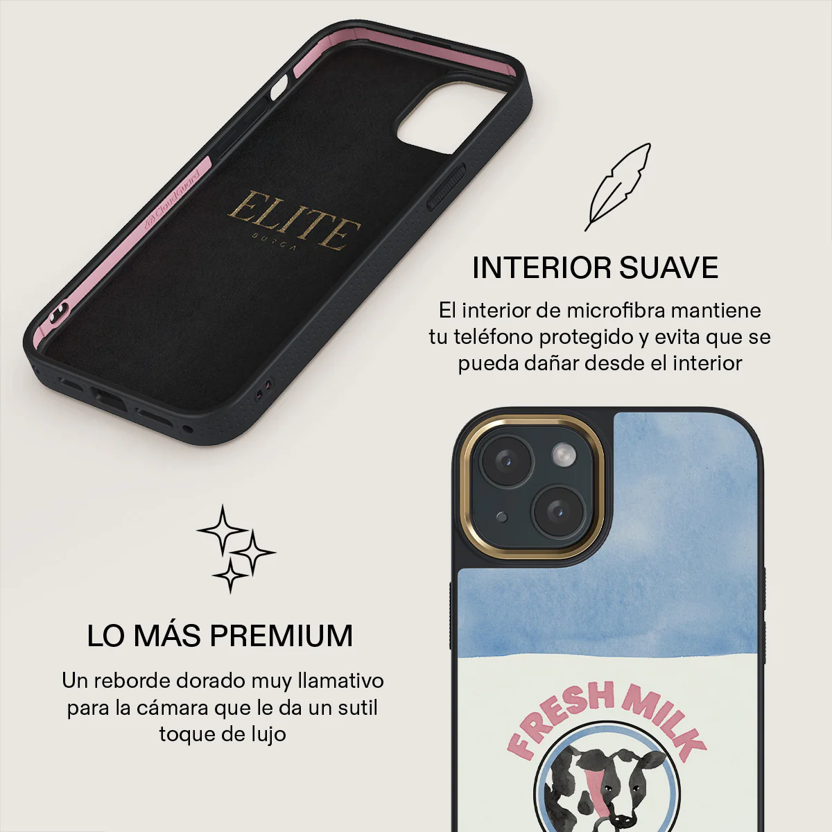 Milkshake - iPhone 15 Plus Funda - Image 10