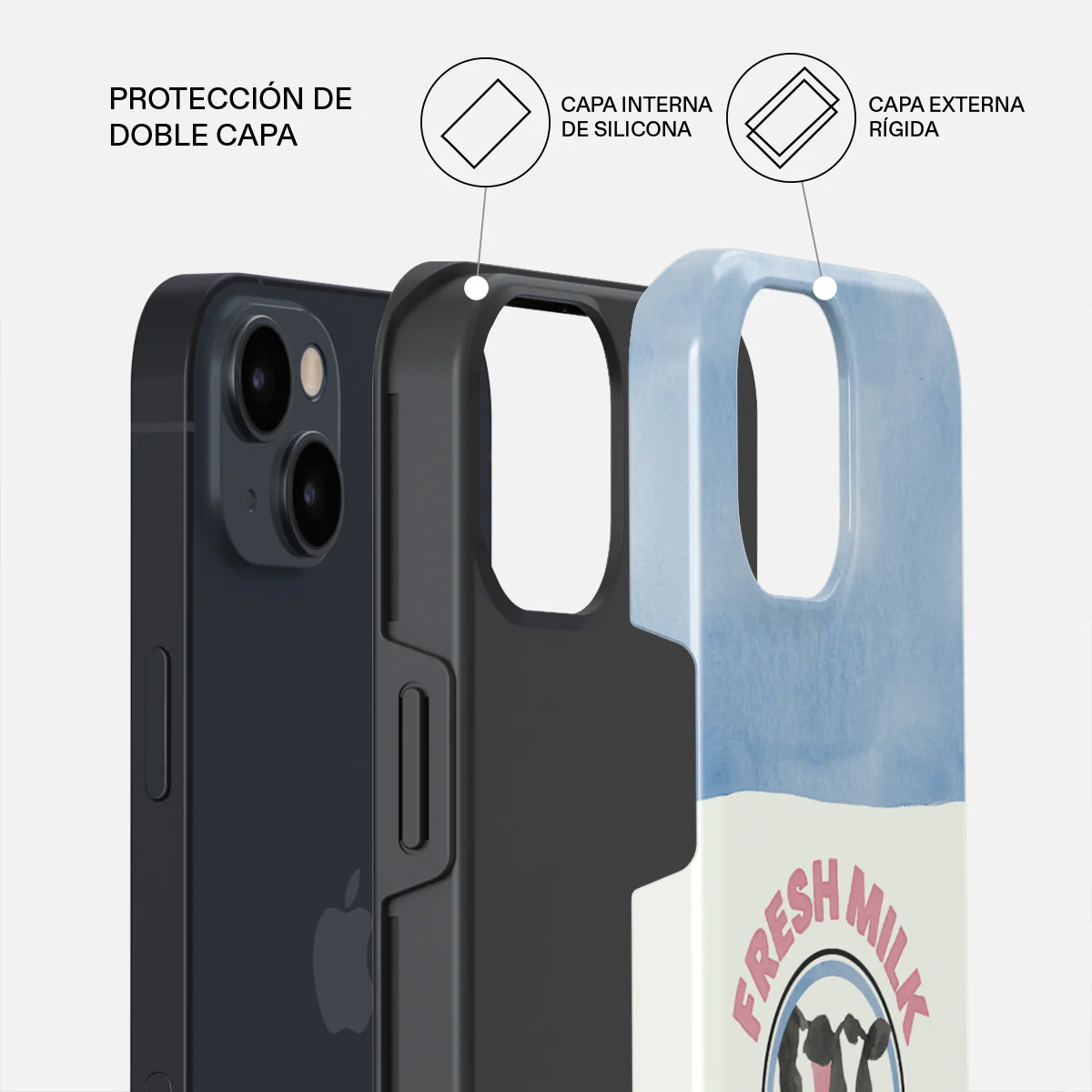 Milkshake - iPhone 15 Plus Funda - Image 2