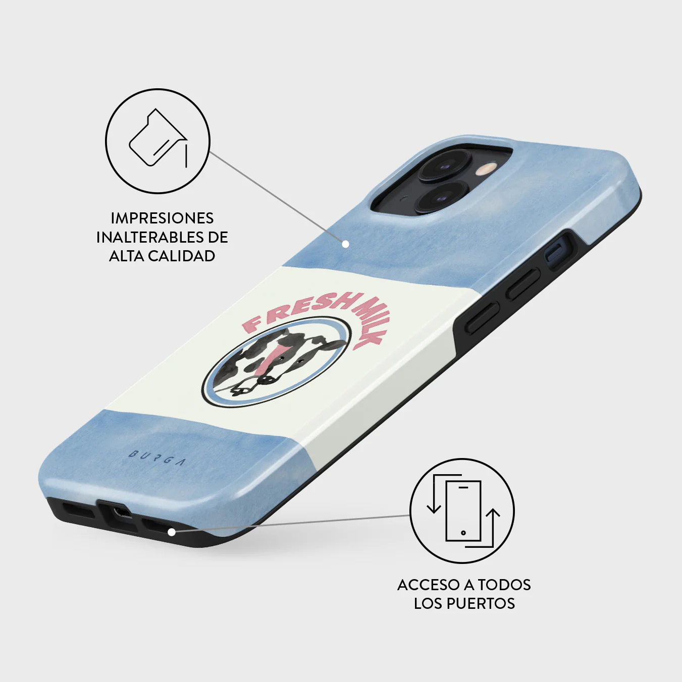 Milkshake - iPhone 15 Plus Funda - Image 3