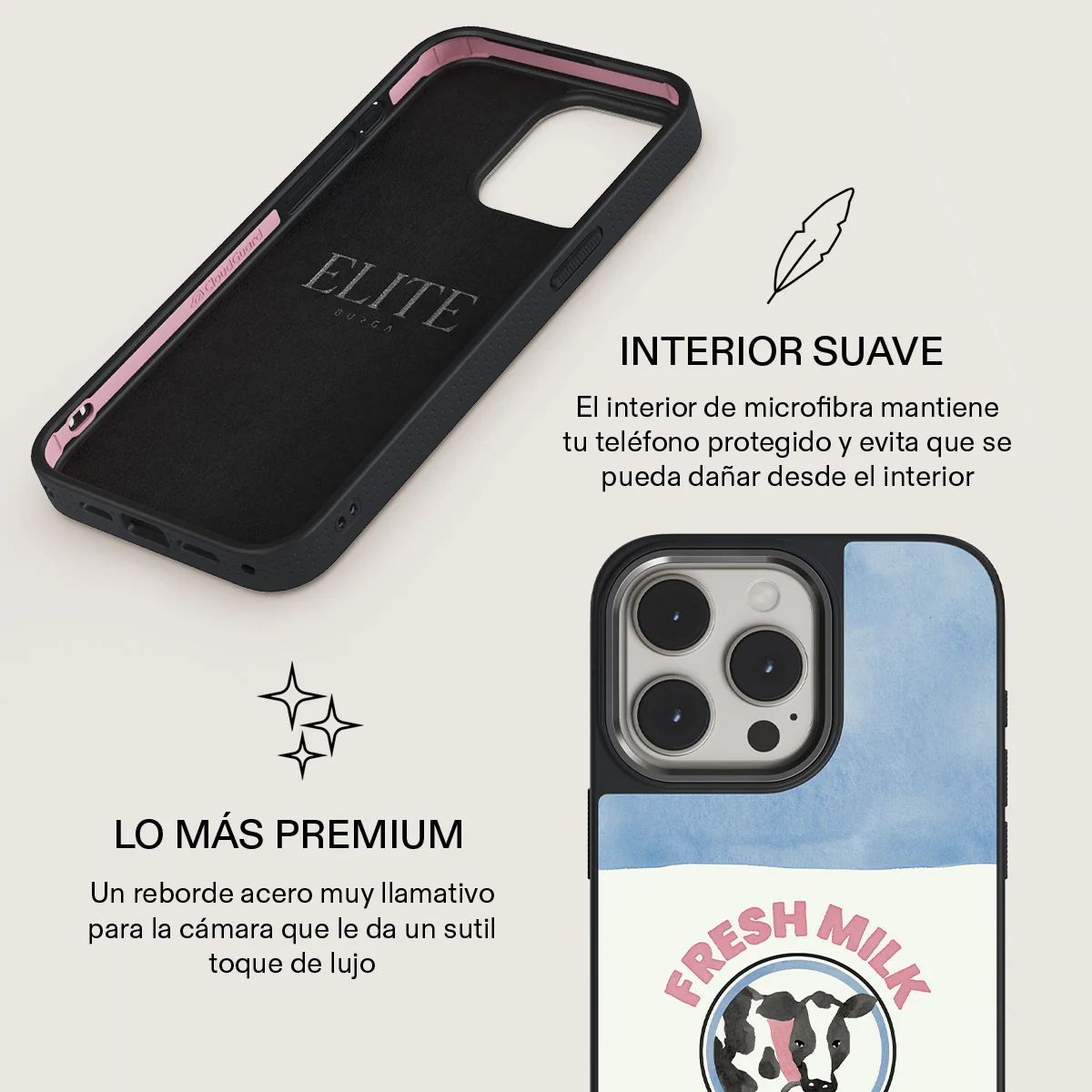 Milkshake - iPhone 15 Pro Funda - Image 17